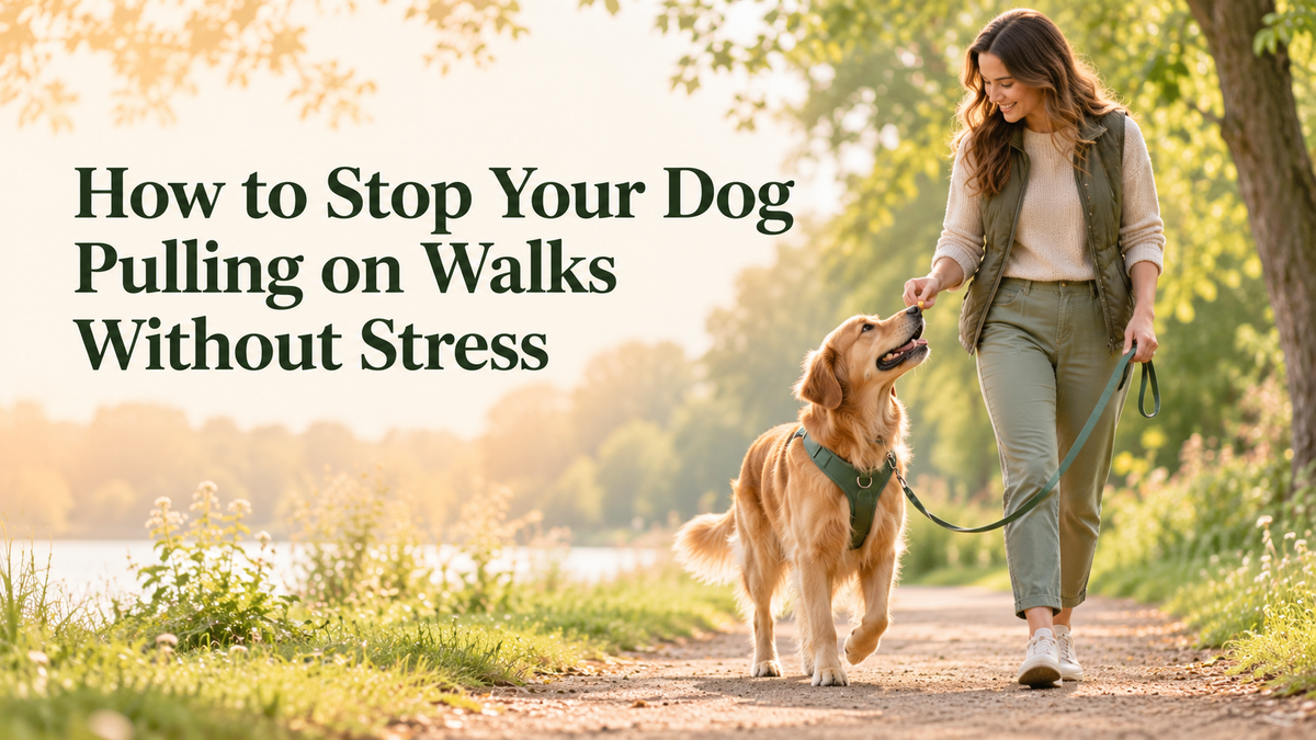 How to Stop Your Dog Pulling on Walks Without Stress