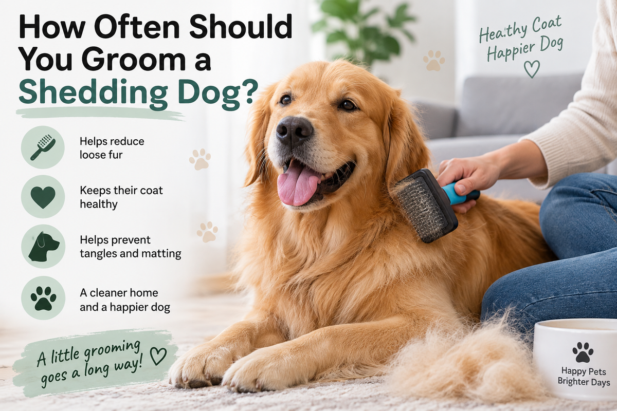 How Often Should You Groom a Shedding Dog?
